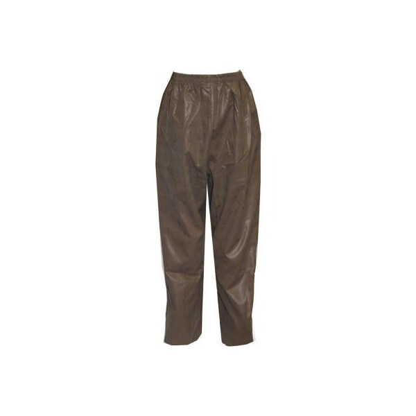 Tingley Rain Pants, Lightweight Magnaprene Single Coated Neoprene on Nylon, Green, Size S P12008.SM - main